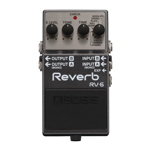 Pedal Boss de Reverb RV-6 Para Guitarra Electrica