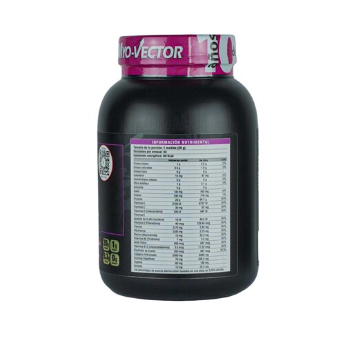 Myo Vector Femme, Cookies & Cream,100% Proteína de suero de leche hidrolizada, Enzimas digestivas, Colágeno hidrolizado, 80 calorías por servicio, 44 Servicios.	