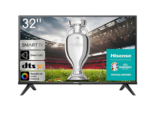 Pantalla Hisense 32 PuLG 32a4k Google Fhd Dts Smart Tv Prime.