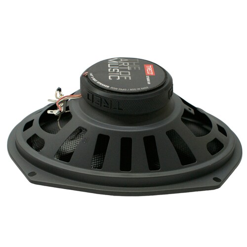 Par de bocinas coaxiales de 6x9" 3 Vías Treo STUDIO 69 80Watts RMS.