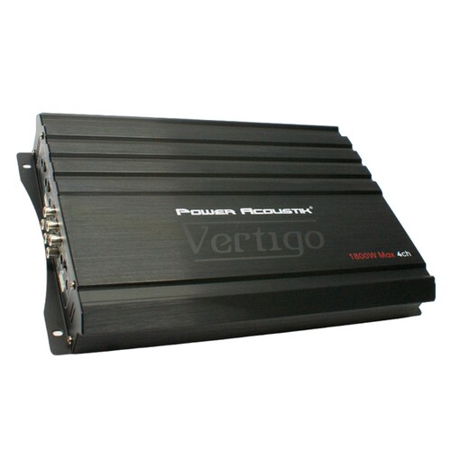 Amplificador PowerAcoustik VA4.1800D 640Watts RMS Clase A/B