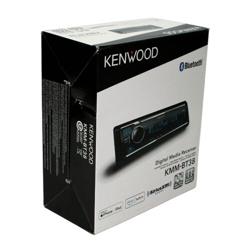Autoestéreo Para Auto Kenwood KMM-BT38 Con Bluetooth y USB.