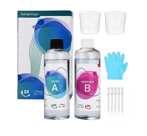 Pack Resina Epoxy AB Diy Manualidades T