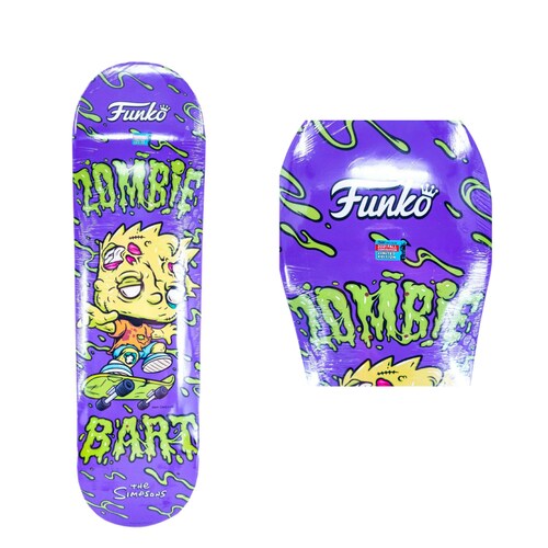 Funko Skateboard Deck - Zombie Bart Fall Convention - The Simpsons