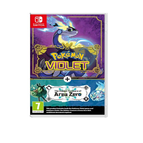 Pokémon Violet + The Hidden Treasure of Area Zero Bundle - Nintendo Switch