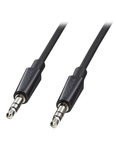 CABLE DE AUDIO JACK 3.5MM 1m NEGRO