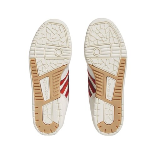 Tenis Adidas Rivalry Low para Caballero Blanco/Rojo.