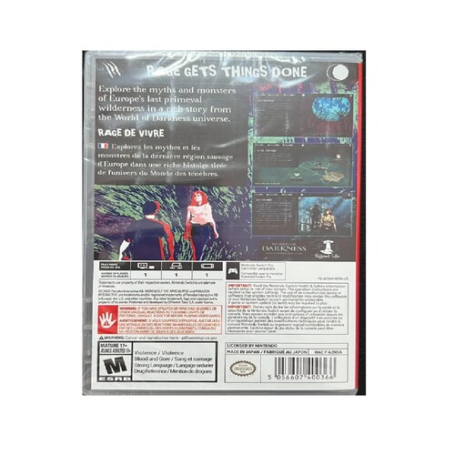 Werewolf The Apocalypse: Heart of the Forest - Nintendo Switch