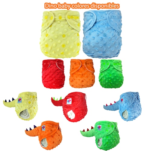 Pañal de tela reutilizable ecologico para bebes unitalla con rollo de papel bambu ecobaby original