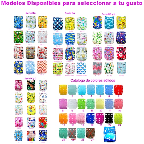 Pañal de tela reutilizable ecologico para bebes unitalla con rollo de papel bambu ecobaby original
