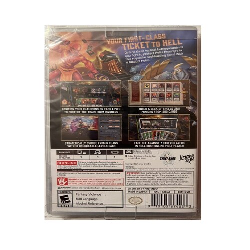  Monster Train First Class  Nintendo Switch