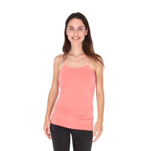 Blusa Top De Tirantes Licra Basico Para Mujer