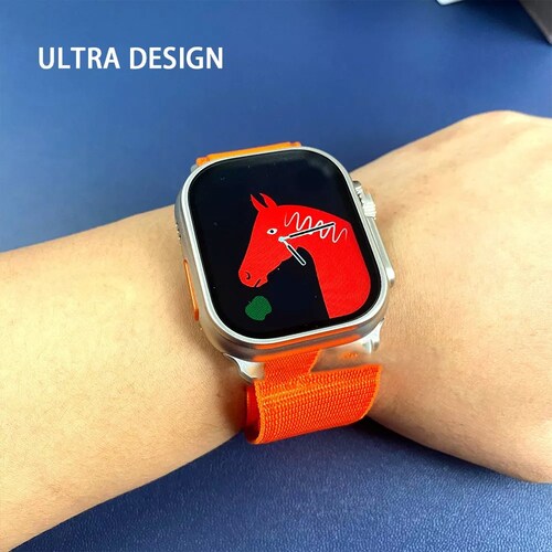 Reloj Inteligente S300 Ultra 2  para hombre, pantalla Circular Amoled 2.2HD, ECG, Incluye 7 Pulseras, funda protectora y  Audifonos