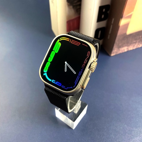 Reloj Inteligente S300 Ultra 2  para hombre, pantalla Circular Amoled 2.2HD, ECG, Incluye 7 Pulseras, funda protectora y  Audifonos