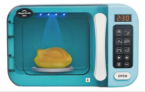 Microondas Digital Horno Con Luz Y Sonido Cambio De Color.