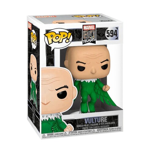 Funko Pop! Vulture #594 - Marvel 80 Años.