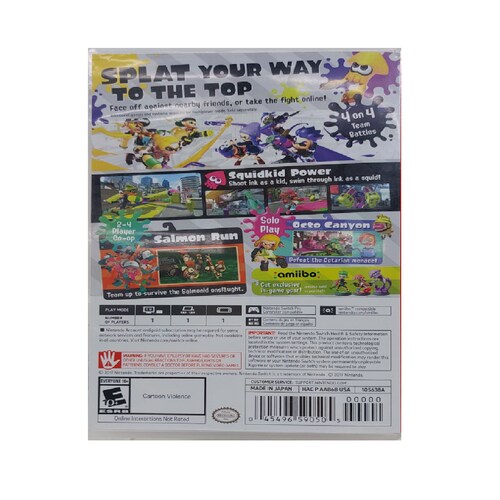 Splatoon 2 Nintendo Switch
