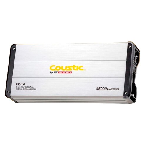 Amplificador Coustic PRO-1XP  De 1 Canal Clase D  1 Ohm 4500w Max.
