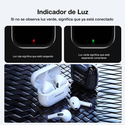 Audífonos Lenovo LivePods LP40 Blanco