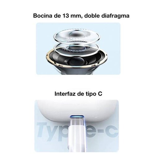 Audífonos Lenovo LivePods LP40 Blanco