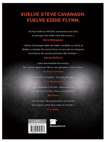 Cincuenta Cincuenta Autor Steve Cavanagh