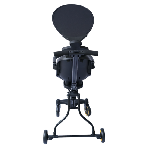 Carriola y Silla de Paseo Giratoria 360 Deluxe Negra.