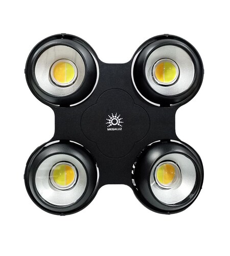 Blinder MEGALUZ SUN 400 4 Leds Cob 100w Calido/frio.