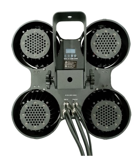 Blinder MEGALUZ SUN 400 4 Leds Cob 100w Calido/frio.