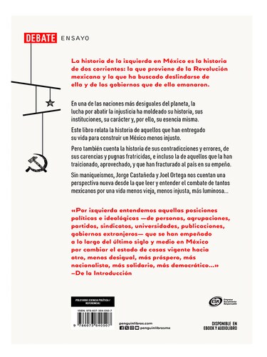 Libro Las Dos Izquierdas. Lo Que Nunca Se Contó Sobre La Izquierda Mexicana Autor Castañeda, Jorge G. -Ortega Juarez, Joel