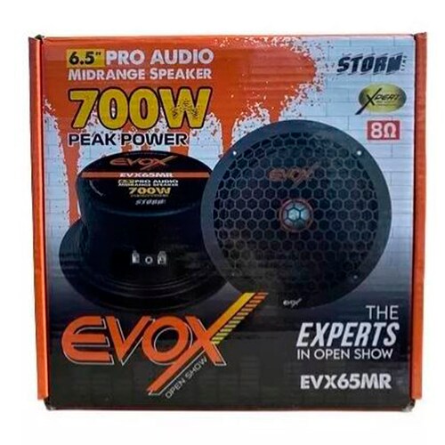 Medio Rango 6.5" EVOX  EVX65MR 350/700W  MAX  8 Ohms.