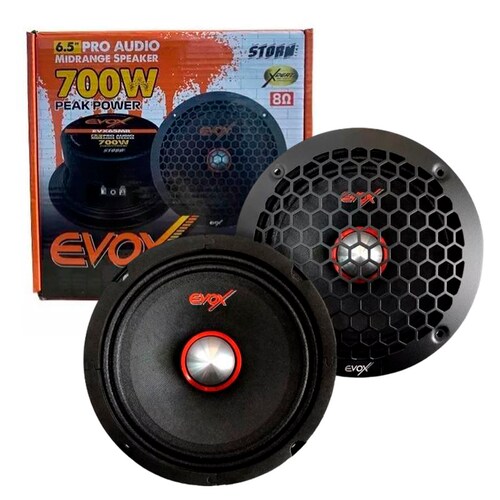 Medio Rango 6.5" EVOX  EVX65MR 350/700W  MAX  8 Ohms.
