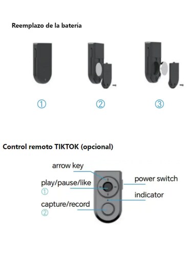 Tripié portátil 2 en 1, con selfie stick Gadgets&Fun