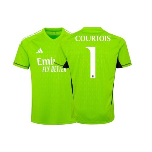 Jersey Real Madrid 2023/2024 Portero Verde Courtois 1 Talla XL