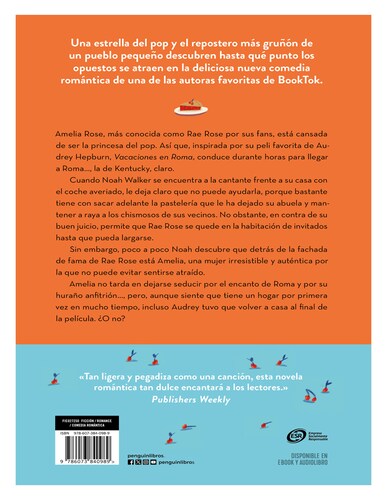 Libro Escapada A Roma Autor Sarah Adams.