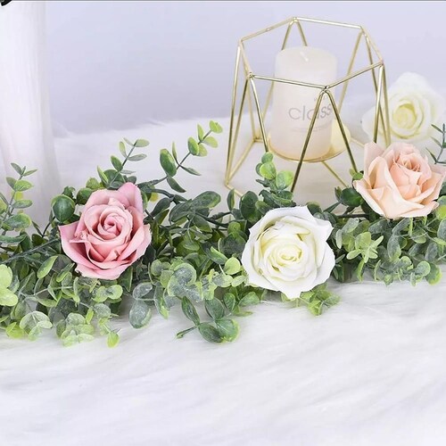 Guirnalda Eucalipto Artificial Planta Decoración Boda 1.8 M