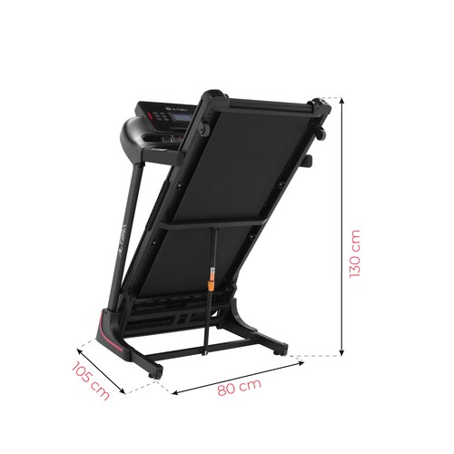 Altera Caminadora eléctrica | 3 HP | Plegable con 24 programas de entrenamiento | Monitor LCD | 1 a 16 km/h | .