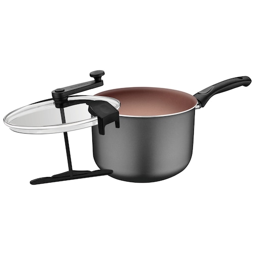 OLLA PARA PALOMITAS TRAMONTINA 27806035 VERMONT 22CM 4.8 L GRAFITO ENDY2