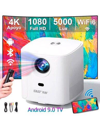 Proyectores Portátil Petukita Box con Android Wifi / Bluetooth