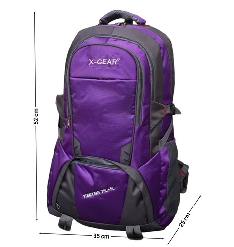Mochila Excursionista Senderismo Camping Marca Xgear Premium.