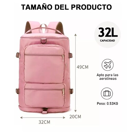 Maleta Bolsa Deportivo Gym Viaje Mochila Multifuncional