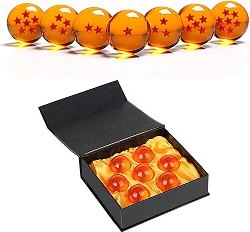 Esferas del Dragon Ball Caja Exhibidor 7 piezas 7.5cm