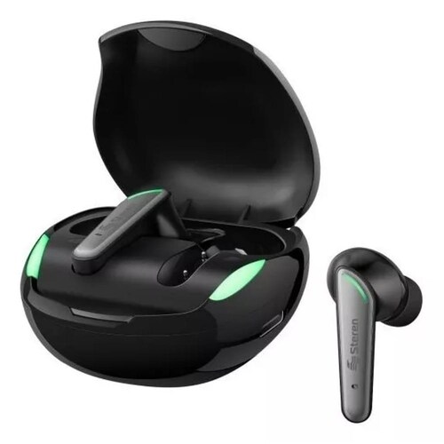 Audífonos Bluetooth* Steren AUD-7400 Freepods Touch True Wireless, Color Negro