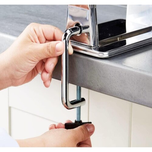 Máquina para pasta acero grosor ajustable 9 posiciones 6 accesorios 
