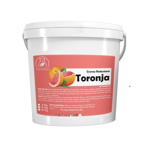 Crema Reductiva De Toronja (19 kilos).