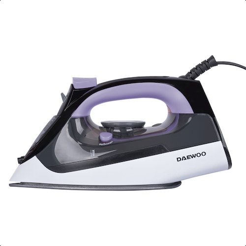 Daewoo Plancha de Vapor DSI-9202, Control de Temperatura con potencia de 1100W.