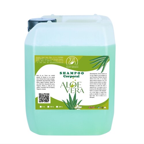 Jabón Líquido Corporal De Aloe Vera Humectante (5 litros)