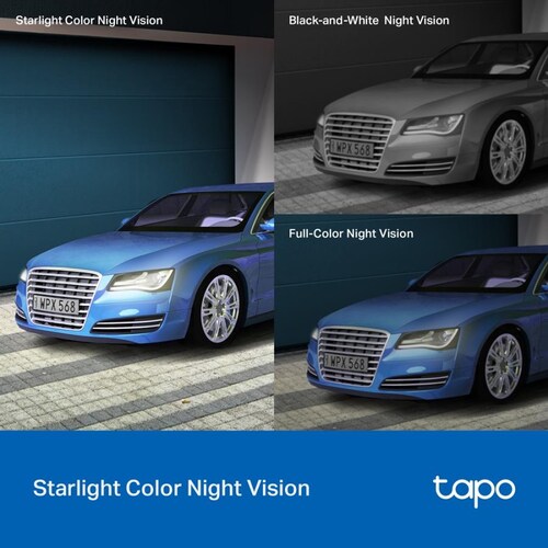 Camara De Vigilancia Tp-Link TAPO C520WS 2K QHD 360 WI-FI Vision Nocturna Exterior