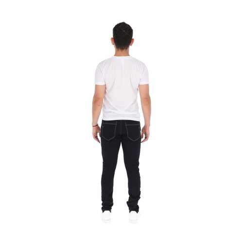 Pantalones De Mezclilla Jeans Skinny Azul Marino 