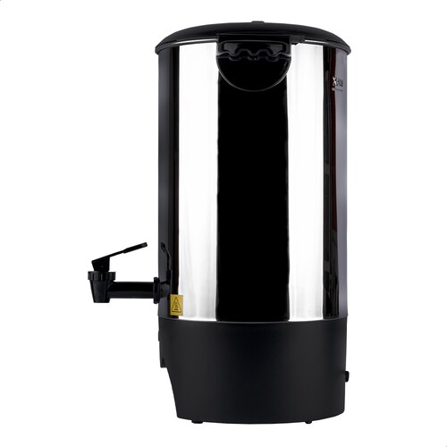 Cafetera eléctrica urna DAEWOO 6L 40 tazas acero inoxidable potencia de 1000W