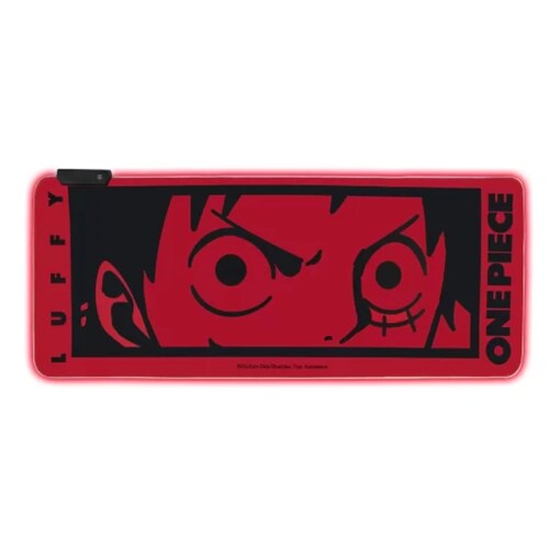Mouse Pad Gaming Luffy One Piece (Con Luz Led Multicolor)